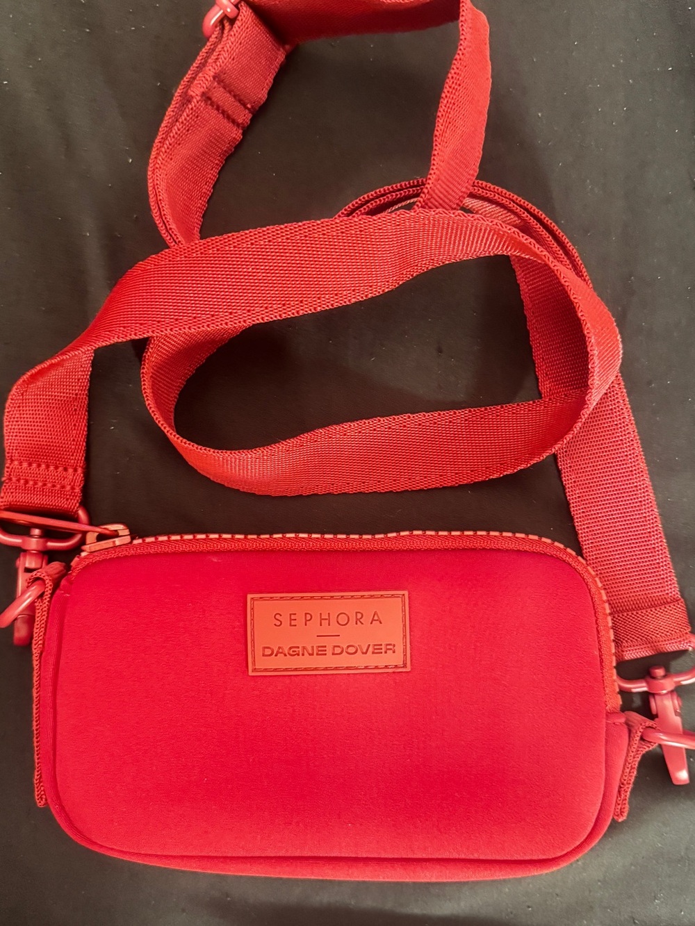 Red Crossbody Bag Sephora mini side sling bag
